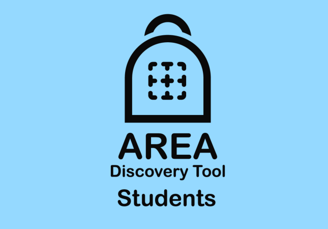 AREA Discover tool for Students