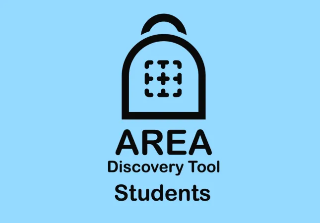 AREA Discover tool for Students